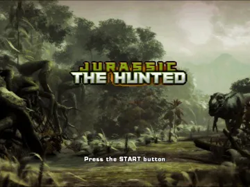 Jurassic - The Hunted screen shot title